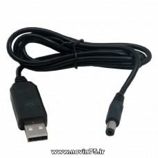 کابل تبدیل USB به 12 ولت