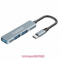 هاب 3 پورت USB-C ارلدام